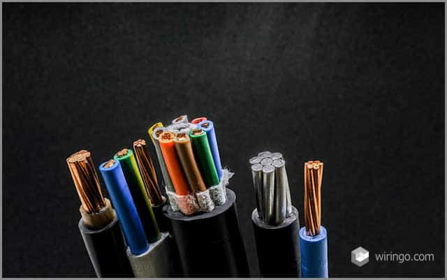 Different types of jacketed cables for different applications