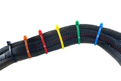 Cable Control Braided Cable Sleeves , Expandable , Wire Tuck, Wire Sleeves